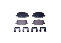 Kit de plaquettes de frein, frein à disque 8DB 355 040-001 Hella