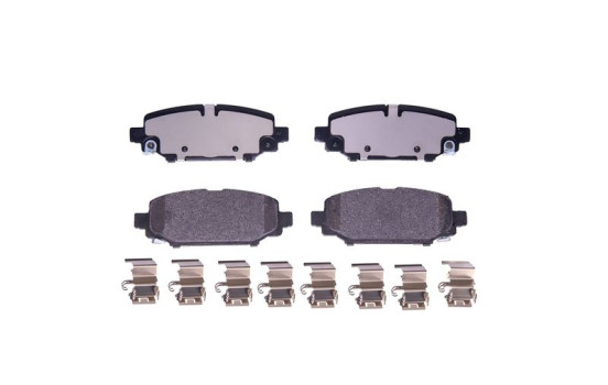 Kit de plaquettes de frein, frein à disque 8DB 355 040-251 Hella