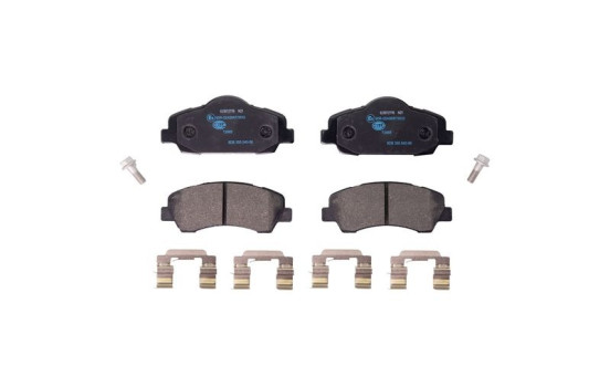 Kit de plaquettes de frein, frein à disque 8DB 355 040-561 Hella