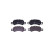 Kit de plaquettes de frein, frein à disque 8DB 355 040-771 Hella