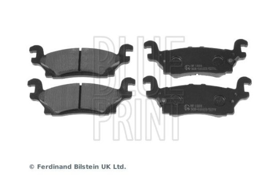 Kit de plaquettes de frein, frein à disque ADA104222 Blue Print, Image 2