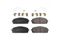 Kit de plaquettes de frein, frein à disque ADA104279 Blue Print