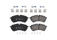 Kit de plaquettes de frein, frein à disque ADBP420004 Blue Print
