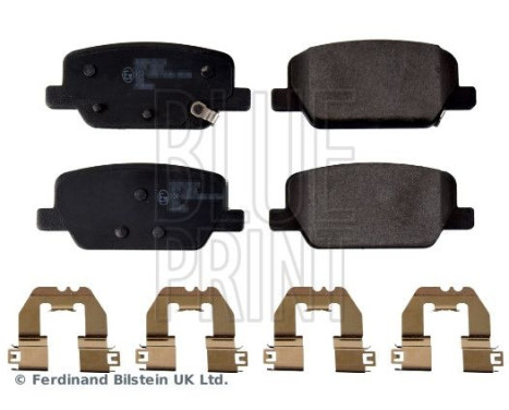 Kit de plaquettes de frein, frein à disque ADBP420029 Blue Print
