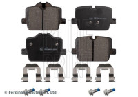 Kit de plaquettes de frein, frein à disque ADBP420050 Blue Print