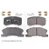 Kit de plaquettes de frein, frein à disque ADD64235 Blue Print, Vignette 3