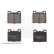 Kit de plaquettes de frein, frein à disque ADF124228 Blue Print, Vignette 2