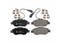 Kit de plaquettes de frein, frein à disque ADF124239 Blue Print