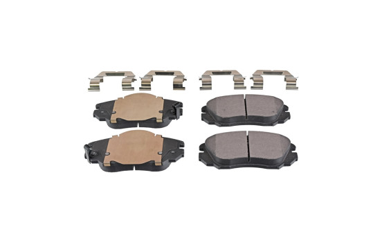 Kit de plaquettes de frein, frein à disque ADG042157 Blue Print