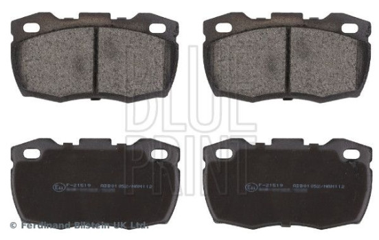 Kit de plaquettes de frein, frein à disque ADJ134213 Blue Print, Image 2