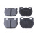 Kit de plaquettes de frein, frein à disque ADJ134223 Blue Print
