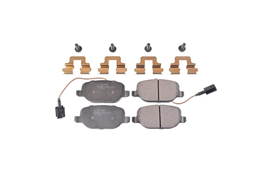 Kit de plaquettes de frein, frein à disque ADL144209 Blue Print