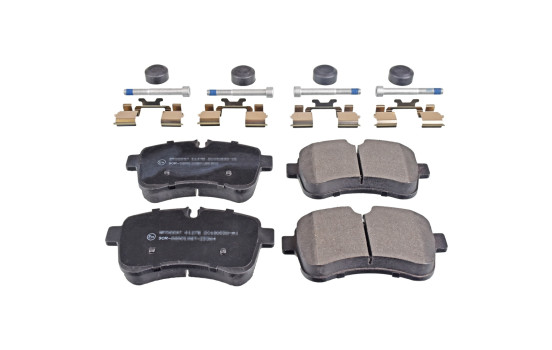 Kit de plaquettes de frein, frein à disque ADL144220 Blue Print