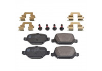 Kit de plaquettes de frein, frein à disque ADL144223 Blue Print