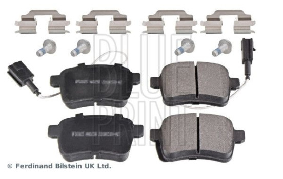 Kit de plaquettes de frein, frein à disque ADL144224 Blue Print, Image 3