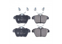 Kit de plaquettes de frein, frein à disque ADL144235 Blue Print