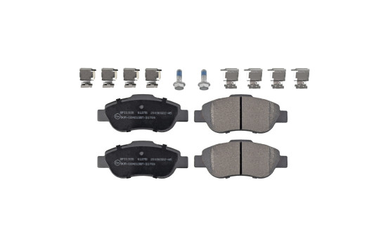 Kit de plaquettes de frein, frein à disque ADL144240 Blue Print