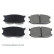 Kit de plaquettes de frein, frein à disque ADM54202 Blue Print, Vignette 2