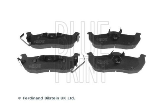 Kit de plaquettes de frein, frein à disque ADN142160 Blue Print, Image 3
