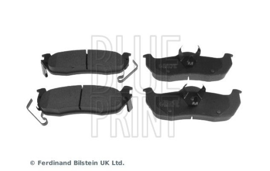 Kit de plaquettes de frein, frein à disque ADN142160 Blue Print, Image 4
