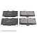 Kit de plaquettes de frein, frein à disque ADN14280 Blue Print, Vignette 2