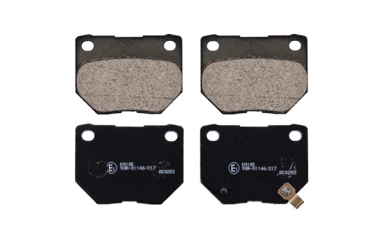 Kit de plaquettes de frein, frein à disque ADS74227 Blue Print