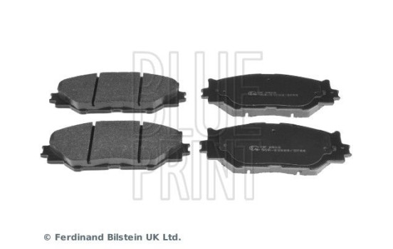 Kit de plaquettes de frein, frein à disque ADT342163 Blue Print, Image 2