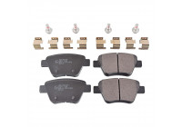 Kit de plaquettes de frein, frein à disque ADV184218 Blue Print