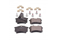 Kit de plaquettes de frein, frein à disque ADV184234 Blue Print