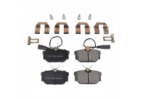 Kit de plaquettes de frein, frein à disque ADV184254 Blue Print