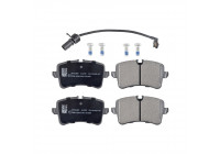 Kit de plaquettes de frein, frein à disque ADV184278 Blue Print