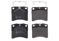 Kit de plaquettes de frein, frein à disque ADV184298 Blue Print