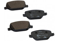 Kit de plaquettes de frein, frein à disque ATE Ceramic 13.0470-2707.2