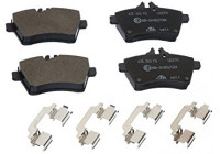 Kit de plaquettes de frein, frein à disque ATE Ceramic 13.0470-2711.2