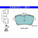 Kit de plaquettes de frein, frein à disque ATE Ceramic 13.0470-2711.2, Vignette 3