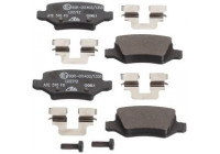 Kit de plaquettes de frein, frein à disque ATE Ceramic 13.0470-2712.2