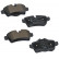 Kit de plaquettes de frein, frein à disque ATE Ceramic 13.0470-2714.2