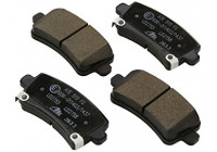 Kit de plaquettes de frein, frein à disque ATE Ceramic 13.0470-2758.2