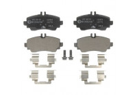 Kit de plaquettes de frein, frein à disque ATE Ceramic 13.0470-2776.2