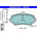 Kit de plaquettes de frein, frein à disque ATE Ceramic 13.0470-2776.2, Vignette 3