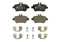 Kit de plaquettes de frein, frein à disque ATE Ceramic 13.0470-2786.2