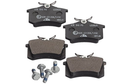 Kit de plaquettes de frein, frein à disque ATE Ceramic 13.0470-2820.2