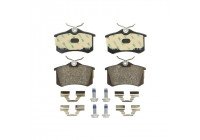 Kit de plaquettes de frein, frein à disque ATE Ceramic 13.0470-2894.2