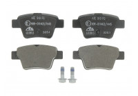 Kit de plaquettes de frein, frein à disque ATE Ceramic 13.0470-3813.2
