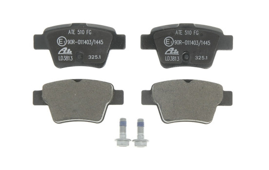 Kit de plaquettes de frein, frein à disque ATE Ceramic 13.0470-3813.2