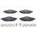 Kit de plaquettes de frein, frein à disque ATE Ceramic 13.0470-3847.2, Vignette 4