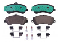 Kit de plaquettes de frein, frein à disque ATE Ceramic 13.0470-3852.2