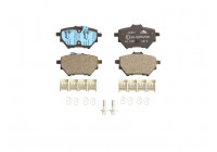 Kit de plaquettes de frein, frein à disque ATE Ceramic 13.0470-3871.2
