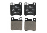 Kit de plaquettes de frein, frein à disque ATE Ceramic 13.0470-4047.2