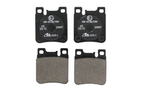 Kit de plaquettes de frein, frein à disque ATE Ceramic 13.0470-4047.2